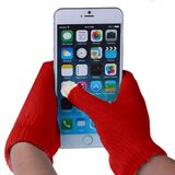  Rokavice za zaslon na dotik - rdeče | Shoptok.si