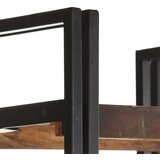 Police za knjige s 5 razina 40x30x180 cm od obnovljenog drva | shoptok.hr