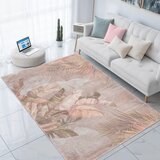 Mila Home bež pralna preproga 80x150 cm dusty leaves – | Shoptok.si