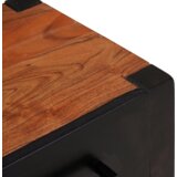 vidaXL Buffeti in stranske omare s predalom s polico s shranjevanjem z vrati Rjava 55 x 30 x 75 cm | Shoptok.si