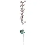 Ena Novogodišnja ukrasna grana 49cm 566527/ svetlo roze