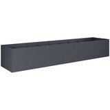  Vrtna saksija Antracit 360 x 80 x 60 cm Čelična vrata | shoptok.hr