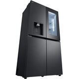 LG InstaView GMG960EVJE side-by-side refrigerator Freestanding 638 L Black | shoptok.hr