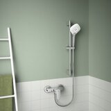 Ideal Standard Stenska armatura za tuš v sijajno srebrni barvi Ceraplan – | Shoptok.si