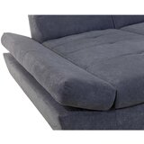 Hom`in SEDEŽNA GARNITURA, mikrovelur antracit | Shoptok.si