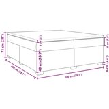  Krevet s oprugama i madracem tamnozeleni 200x200 cm baršunasti | shoptok.hr