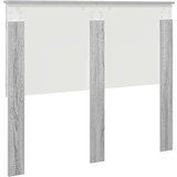 vidaXL Vzglavje z vzglavjem Siva Sonoma 120 cm Konstruiran les | Shoptok.si