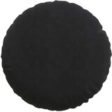  Sedežne blazine 2 pcs Črna Ø 40 x 13 cm Žamet, (5000083967) | Shoptok.si