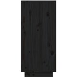  Konzolni ormarić crni 60 x 34 x 75 cm od masivne borovine | shoptok.hr