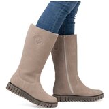 Rieker Škornji Y346264 Bež | Shoptok.si