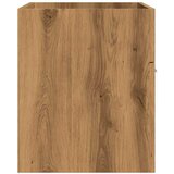 vidaXL Omarica za umivalnik artisan hrast 80x38,5x46 cm inž. les | Shoptok.si