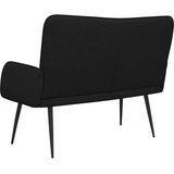 SOFA za dvije osobe Crna 115 x 61 x 87 cm tkanina | shoptok.hr