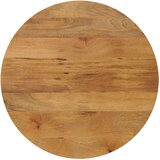 Stolna ploča Ø 70 x 3,8 cm okrugla od masivnog drva manga | shoptok.hr