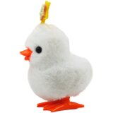  Chicken White Hen With Star White Clockwork Jumping | Shoptok.si