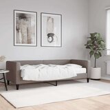 vidaXL dnevni krevet s madracem smeđesivi 80 x 200 cm od tkanine | shoptok.hr