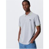 Koton Polo T-shirt - Gray - Regular fit | Shoptok.si