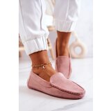 EVENTO PE1 Women’s Loafers Suede Pink Morreno | Shoptok.si