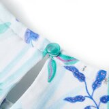  Dječja haljina prljavo bijela i tamna boja mente 104 | shoptok.hr