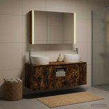  Set ormarića za kupaonicu 4 kom. Dimljeni hrast | shoptok.hr