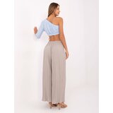 Italy Moda Trousers-MI-SP-A2432.71-dark beige Cene