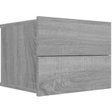 Maison Chic Nočna omarica - Nočna miza siva sonoma 40x30x30 cm inženirski les, (21690050) | Shoptok.si