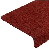  Prostirke za stepenice, samoljepljive, 10 kom, 65x21x4 cm, bordo crvene, pravokutni rub | shoptok.hr