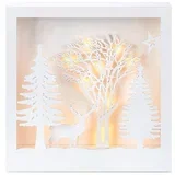 led svjetleći ukras folkabo, visina 27 cm
