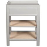 Troll nursery® previjalna miza lukas™ soft grey/wax | shoptok.hr