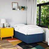 vidaXL Posteljni okvir moder 90x190 cm blago, (21304528) | Shoptok.si