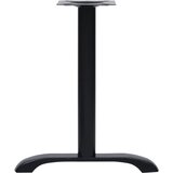  Noge za bistro stol 2 kom crne 61x8x72 cm lijevano željezo | shoptok.hr