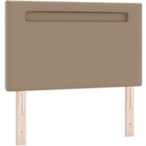  Postelja z vzmetnico Kapučino 120 x 200 cm Umetna koža, (5000125764) | Shoptok.si
