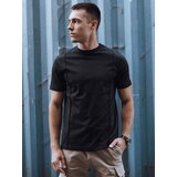 DStreet T-shirt męski bez nadruku czarny | shoptok.hr