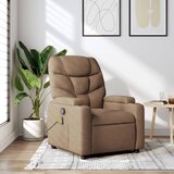 vidaXL masažni naslanjač rjavo blago | Shoptok.si