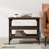  Bočni stolić boja smeđeg hrasta 55x38x45 cm konstruirano drvo | shoptok.hr