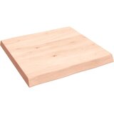 Stolna ploča 60x60x(2-6) cm od hrastovine sa živim rubom | shoptok.hr