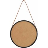 Zidno ogledalo s trakom 40 cm crno | Eponuda.com