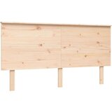  Posteljni okvir z vzglavjem 160x200 cm trden les | Shoptok.si