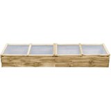  Staklenik od impregnirane borovine 200 x 50 x 35 cm | shoptok.hr