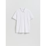 Reserved Regular fit polo-majica - bijela Cijene