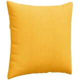 vidaXL Blazine za kavč 2 pcs Svetlo rumena 80 x 80 cm Žametna tkanina | Shoptok.si