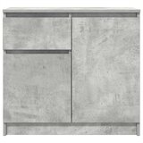  Komoda s ladicama beton siva 71x35x65 cm konstruirano drvo | Eponuda.com