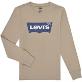 Levi's Majice z dolgimi rokavi LVB-L/S BATWING TEE Bež