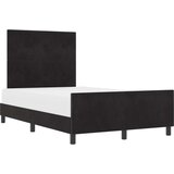  Crni Baršunasti Krevet 120x200 cm | shoptok.hr