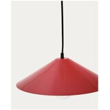 Kave Home Rdeča stenska svetilka ø 35 cm Kally – | Shoptok.si