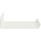  Ležeča polica 3 pcs Bela 40 x 9 x 2,5 cm Jeklo, (5000201433) | Shoptok.si