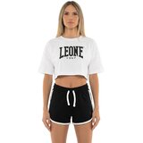 Leone 1947 Majice & Polo majice Woman T-Shirt Crop Never Without Bela Cene