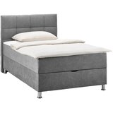 Mömax Postelja Boxspring Oviedo, Siva, 120x200 Cene