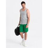 Ombre Men's BASIC cotton tank top - grey melange | shoptok.hr