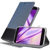 Cadorabo Ohišje, združljiv s HTC v temno modri barvi - zaščitni pokrov z magnetnim zapiranjem, stoječo funkcijo in režo za kartico, (20571422) | Shoptok.si