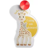 Vulli® upozorenje za na automobil baby on board žirafa sophie